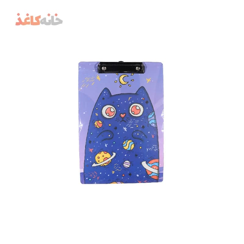 تخته شاسی A4 مقوایی سویل طرح گربه کیوت