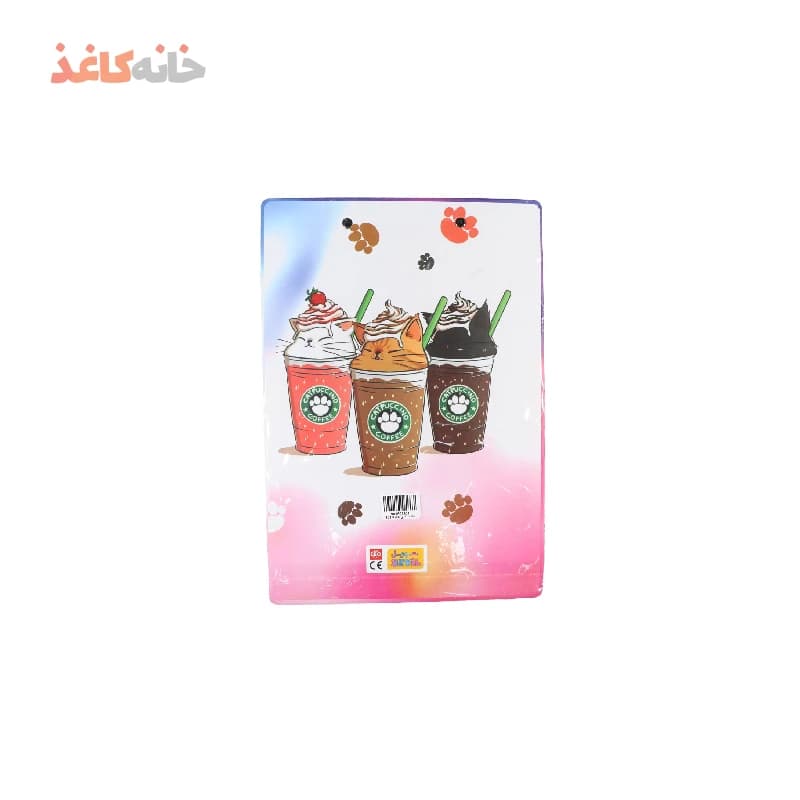 تخته شاسی A4 مقوایی سویل طرح اسموتی — تصویر ۲