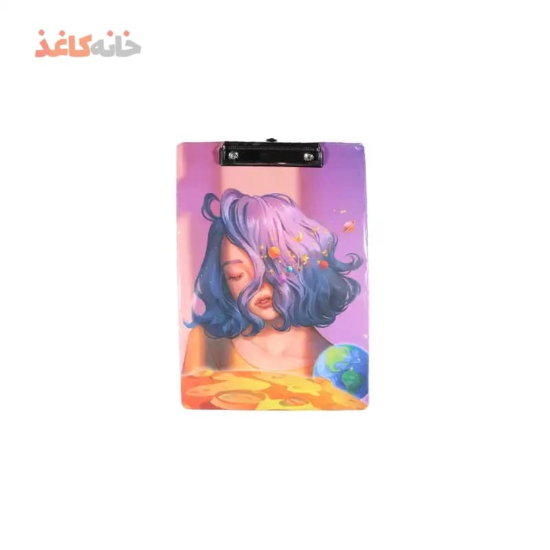 تخته شاسی A4 مقوایی سویل طرح مدل دختر