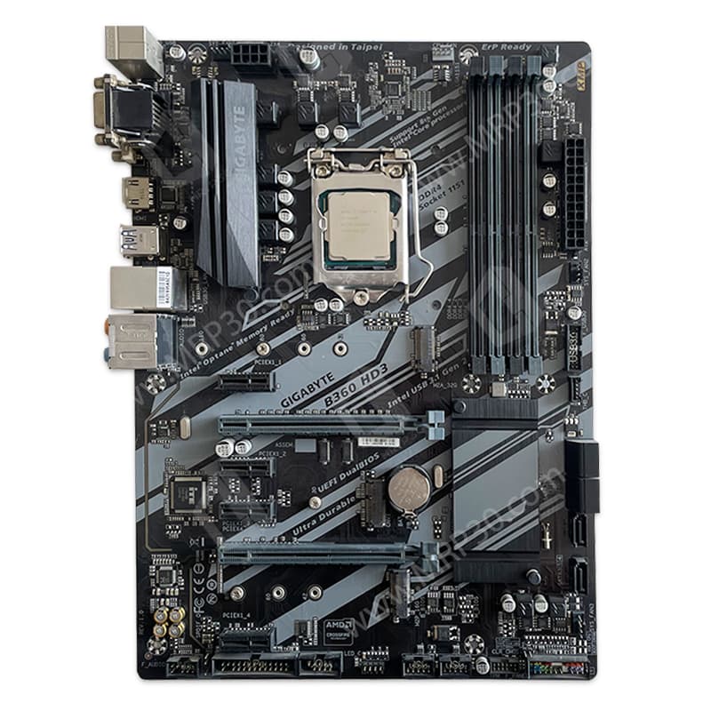 باندل مادربرد Gigabyte B360 HD3 + CORE i5 8400 استوک در حد نو