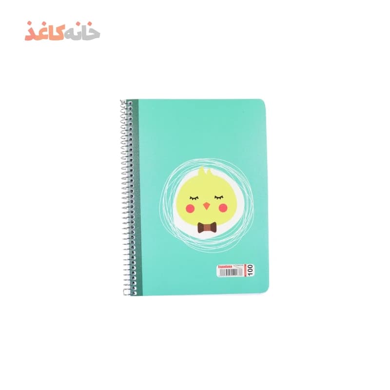 دفتر 100برگ فنری اسپادانا طرح استیکر خرگوش — تصویر ۲