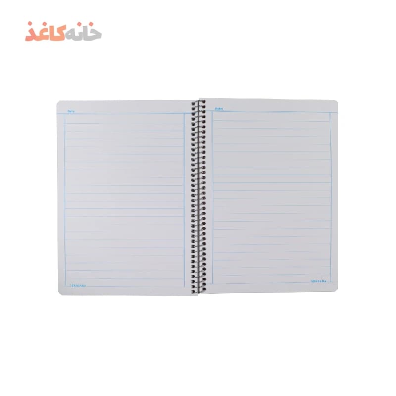 دفتر 50 برگ فنری اسپادانا طرح دختر درحال مطالعه — تصویر ۳