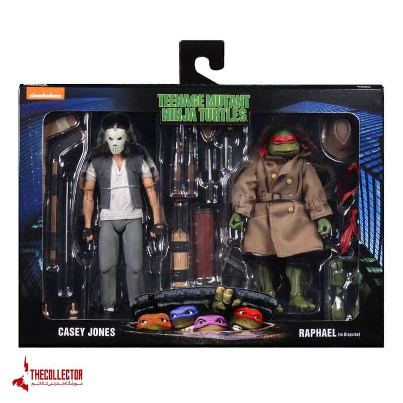 اکشن فیگور کیسی جونز و رافائل | Casey Jones and Raphael | از لاکپشت های نینجا برند نکا — تصویر ۷