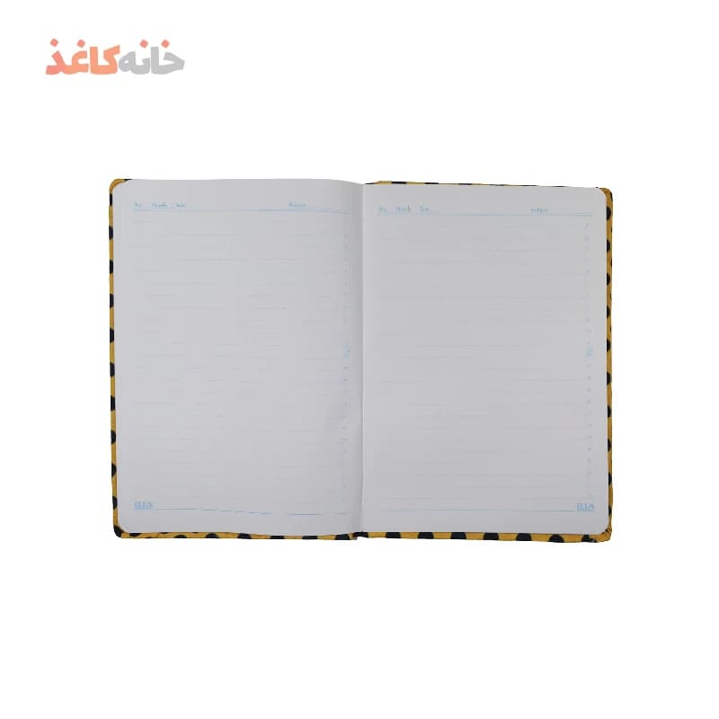 دفتر 100برگ ته دوخت ایلیا طرح توپ توپی زرد — تصویر ۳