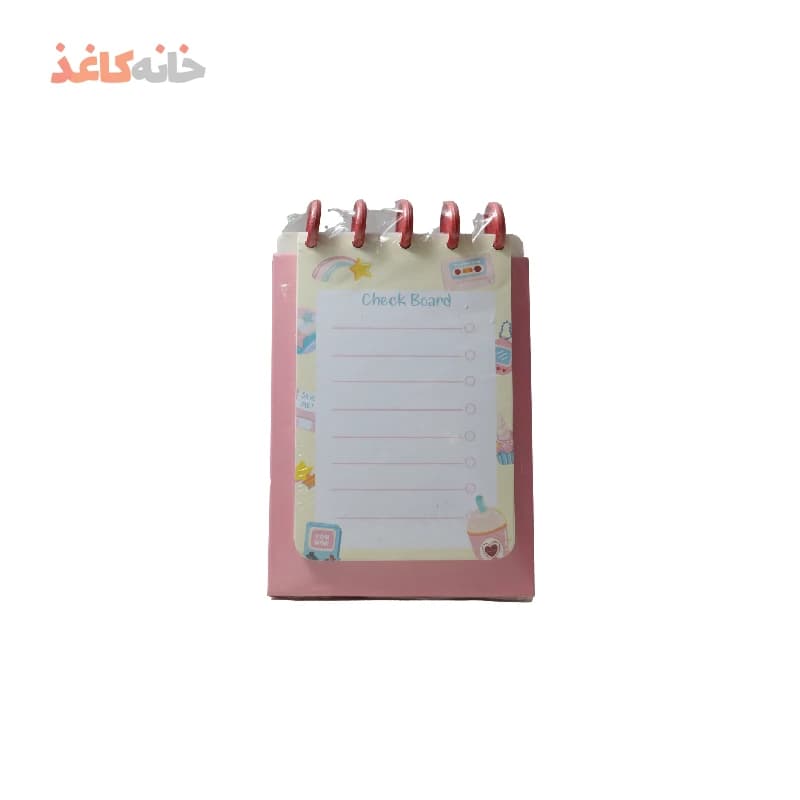 یادداشت چک برد سویل طرح صورتی