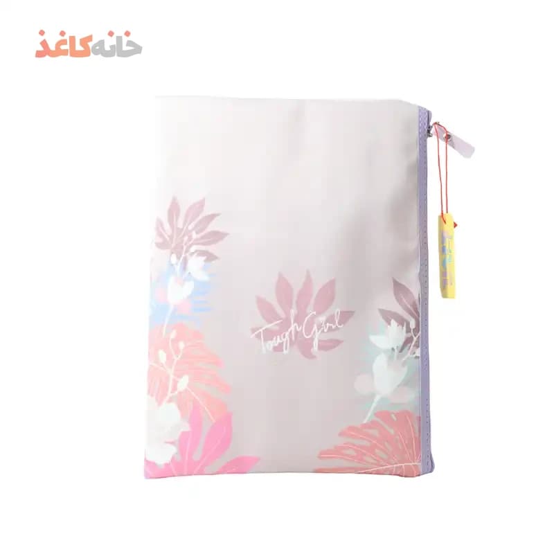پوشه پارچه ای سویل طرح دختر با مو های سفید — تصویر ۲