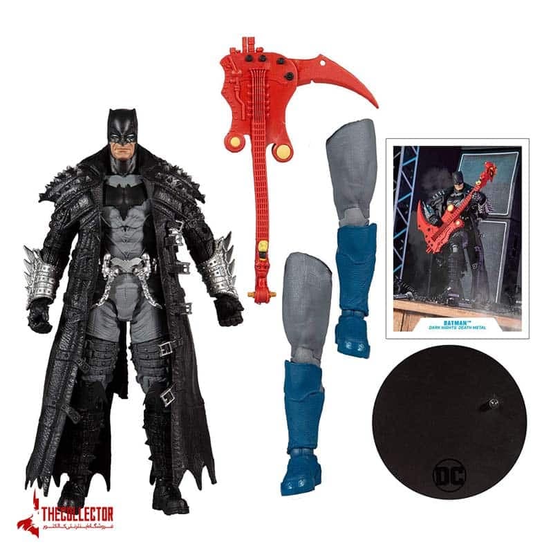 اکشن فیگور بتمن | batman | سری دارک متال برند McFarlane Toys — تصویر ۶