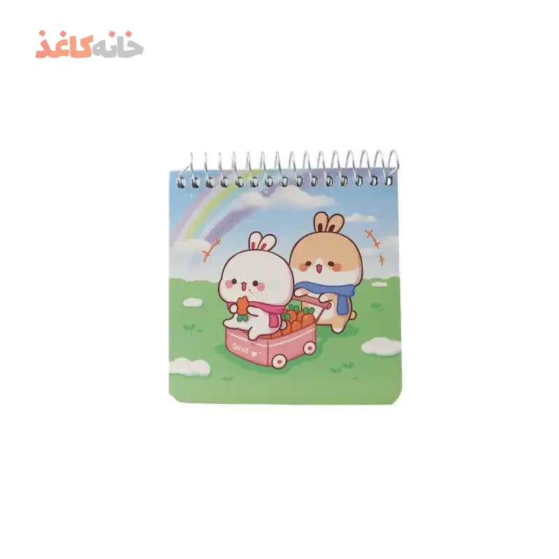 یادداشت10*10 سویل طرح دوتا خرگوش
