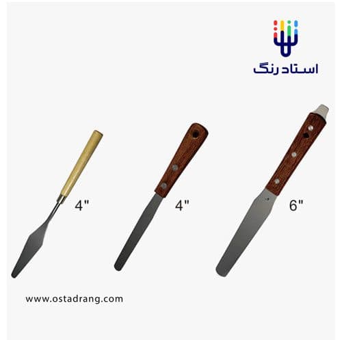 کاردک هنری جور سه عددی استیل ضدزنگ آرتین D76