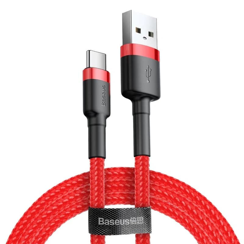 کابل شارژ باسئوس USB به USB-C (3 متری/ 2A) — تصویر ۳