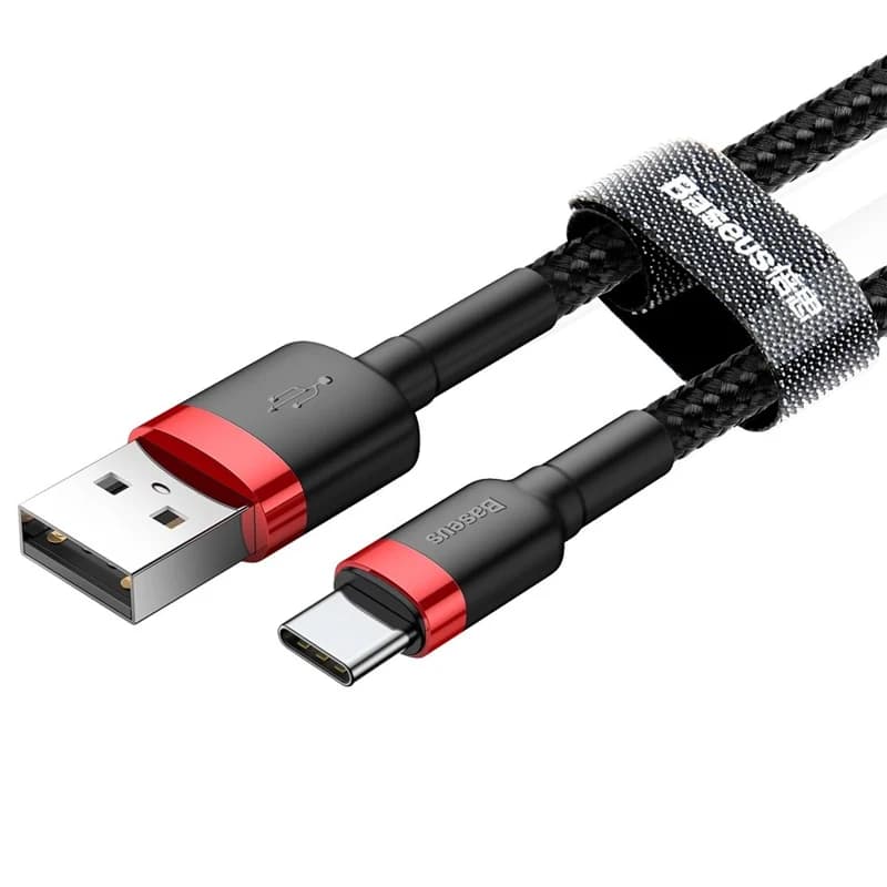 کابل بیسوس Cafule Cable Type-C 3A طول 1M کد 8219 — تصویر ۵