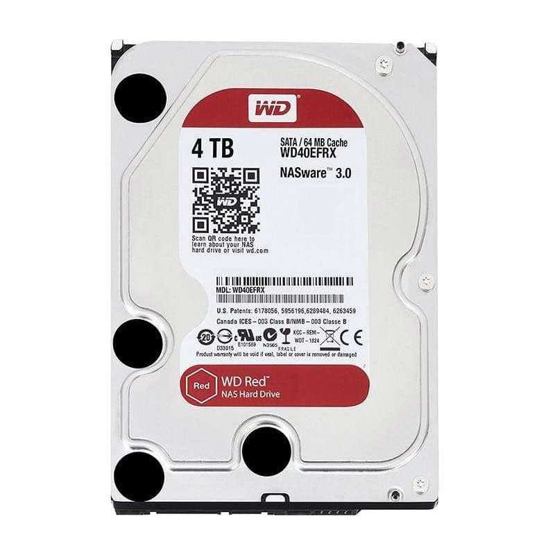هارد دیسک وسترن دیجیتال سری Red ظرفیت 4TB — تصویر ۲