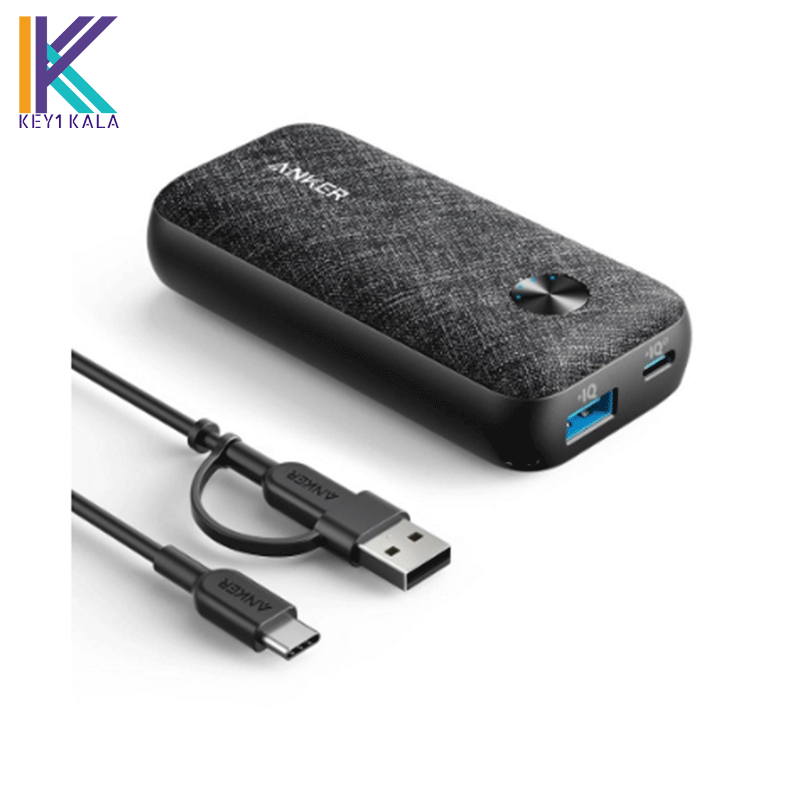 پاوربانک انکر مدل A1246 ظرفیت 10000 میلیآمپر ا Anker PowerCore METRO A1246 10000mAh 25W PowerBank — تصویر ۲
