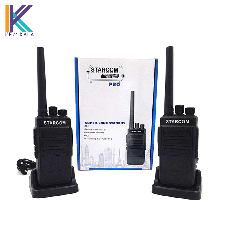 بیسیم واکی تاکی استارکام مدل STARCOM PRO — تصویر ۲