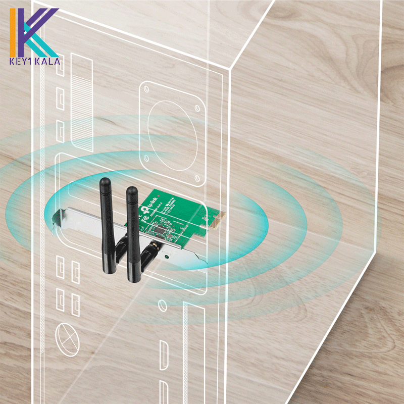 کارت شبکه بی سیم Tp-Link Wireless PCI Express Adapter TL-WN881ND — تصویر ۳
