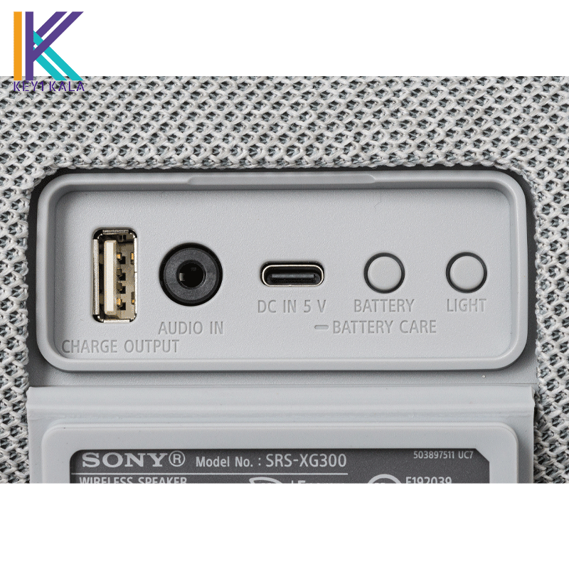 اسپیکر بلوتوثی سونی مدل SONY SRS-XG300 portable bluetooth speaker — تصویر ۵