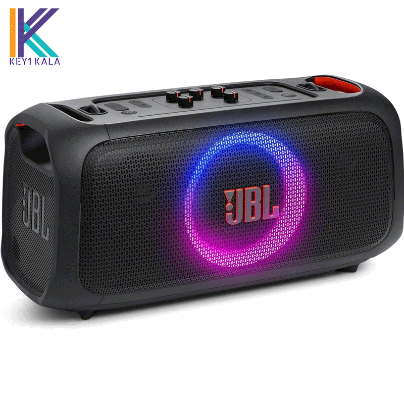 اسپیکر بلوتوثی قابل حمل جی بی ال مدل JBL Partybox on the go Portable Bluetooth Speaker