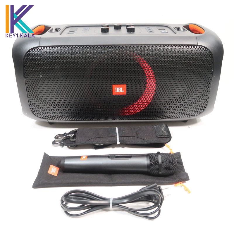 اسپیکر بلوتوثی قابل حمل جی بی ال مدل JBL Partybox on the go Portable Bluetooth Speaker — تصویر ۳