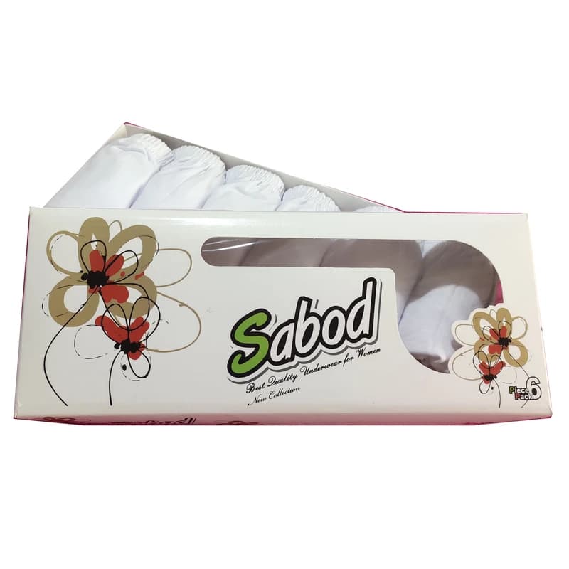 شورت زنانه سابد مدل NK5001 بسته 6 عددی — تصویر ۳