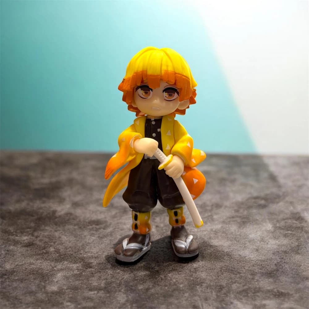 مینی فیگور demon slayer مدل zenitsu agatsuma کد D1004