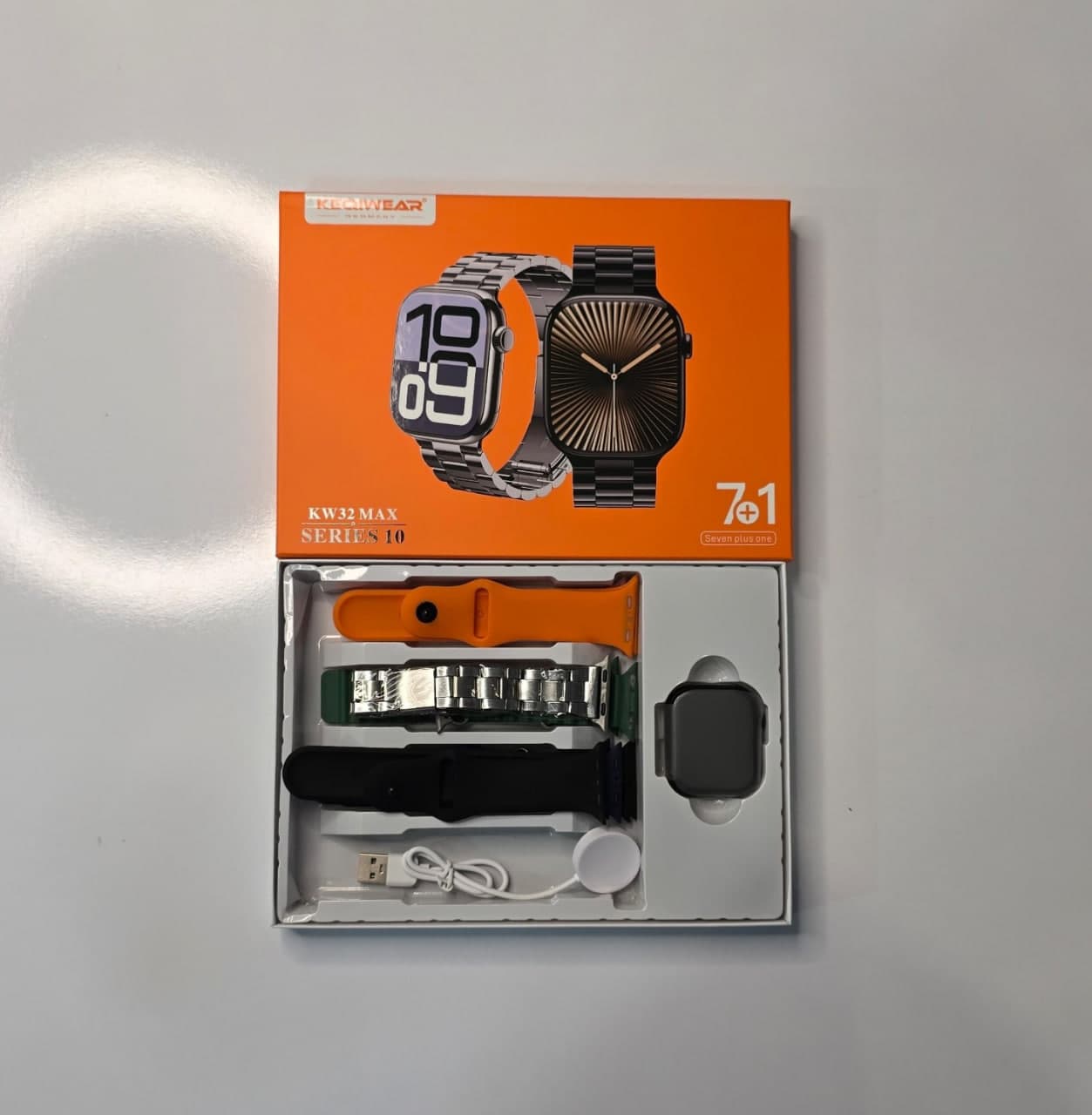 ساعت هوشمند KEQIWEAR KW32 Max — تصویر ۸