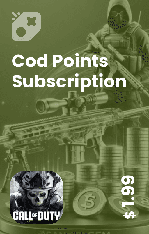Cod Points Subscription
