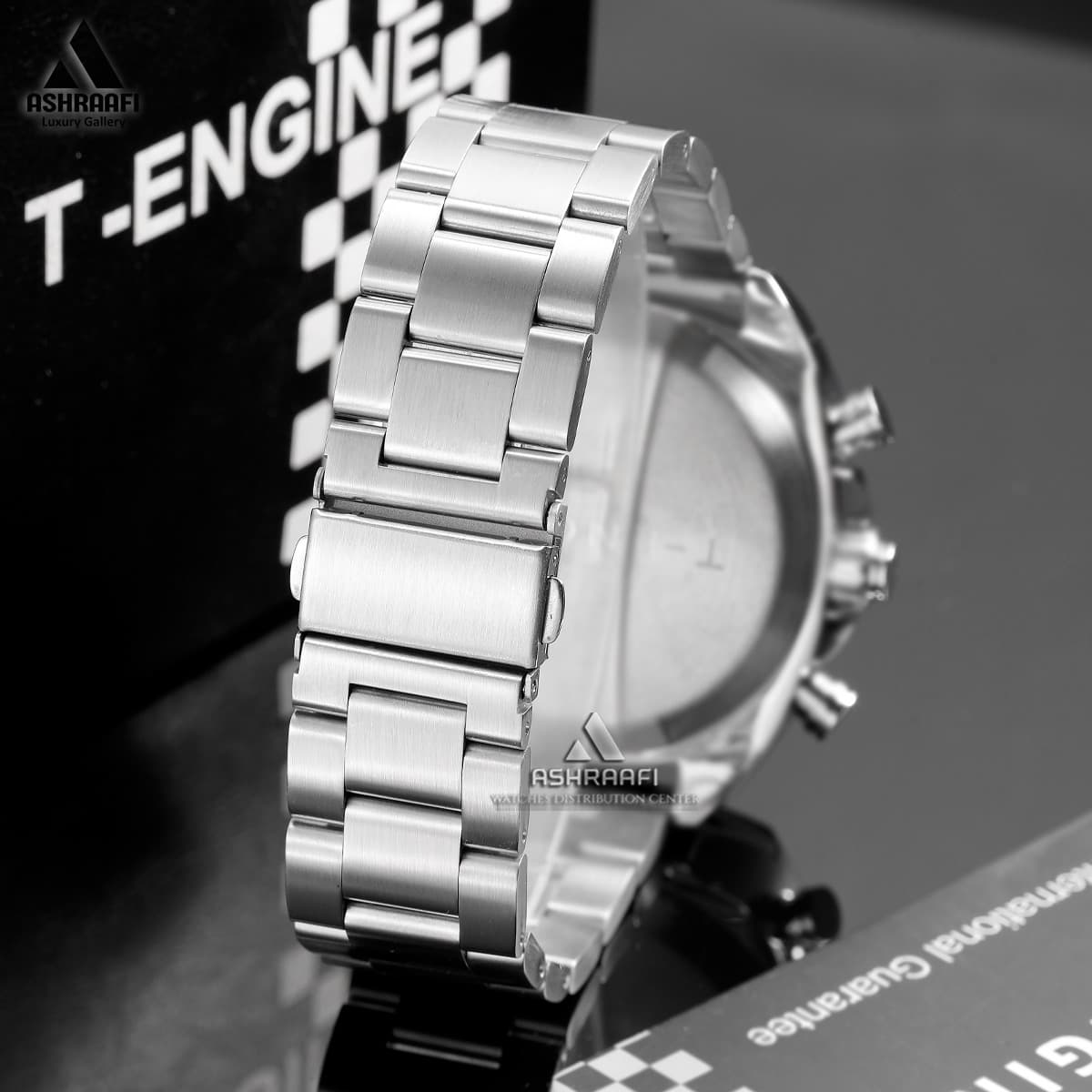 ساعت تی انجین استیل T-Engine Drum Chrono 3939 — تصویر ۵