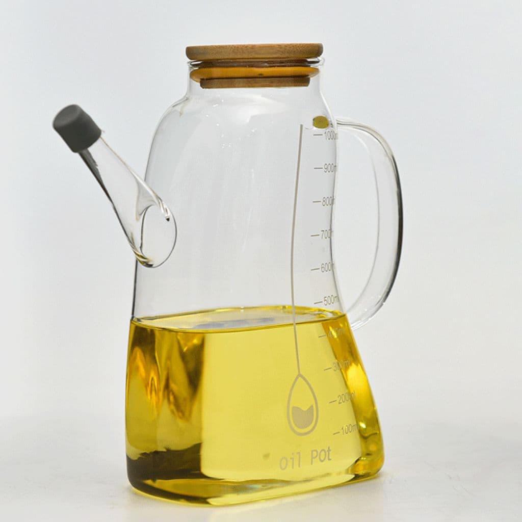 روغن ریز پیرکس یک لیتری درب بامبو مدل منحنی کد m217 — تصویر ۵