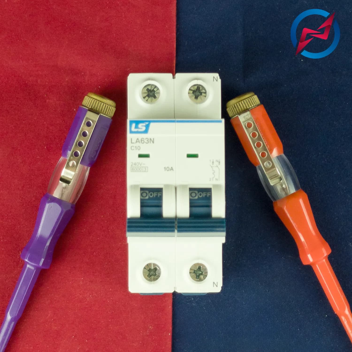 مینیاتوری تک پل+نول C-32A-6kA LS — تصویر ۴
