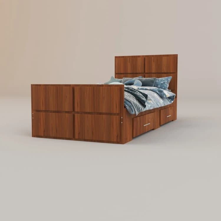 تخت خواب یک نفره اعیان مدل FH336 — تصویر ۳