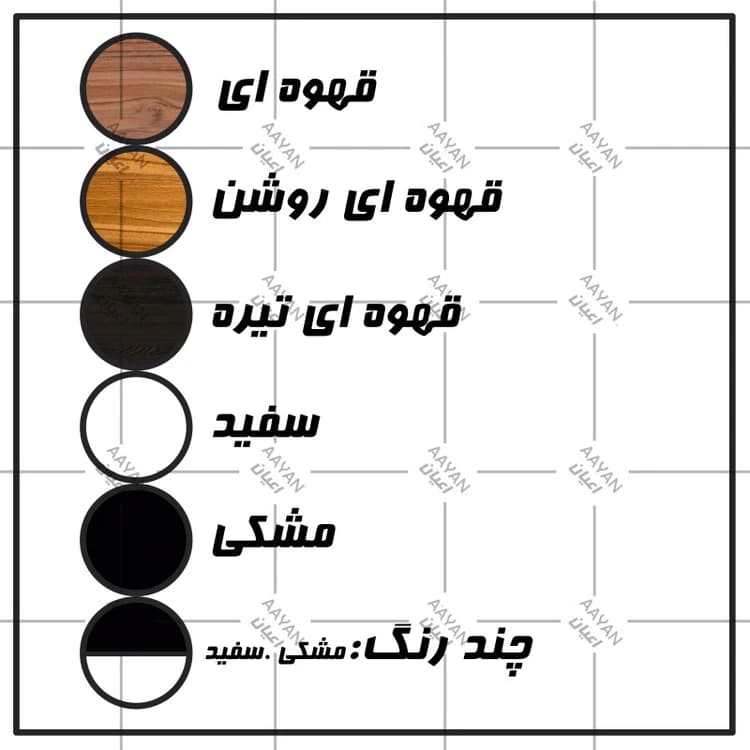 تخت خواب یک نفره اعیان مدل FH336 — تصویر ۶