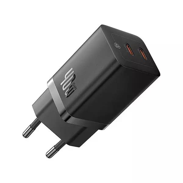 شارژر دیواری 40 وات بیسوس GAN5 Pro مدل CCGP180101
