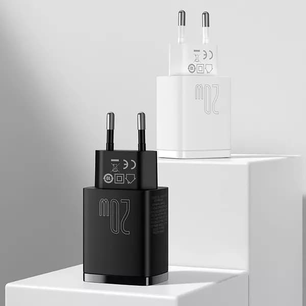 شارژر دیواری 20 وات بیسوس مدل CCXJ-B0 — تصویر ۳