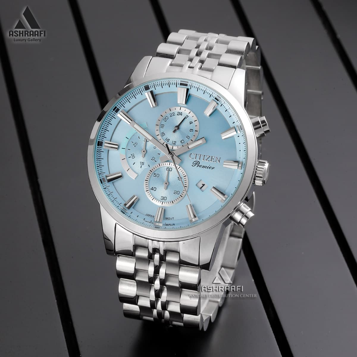 ساعت سیتیزن صفحه آبی Citizen 31632SB — تصویر ۴