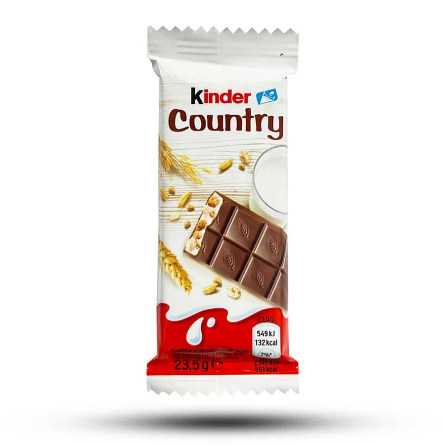 شکلات کیندر کانتری Country دارای غلات وزن 23 گرم