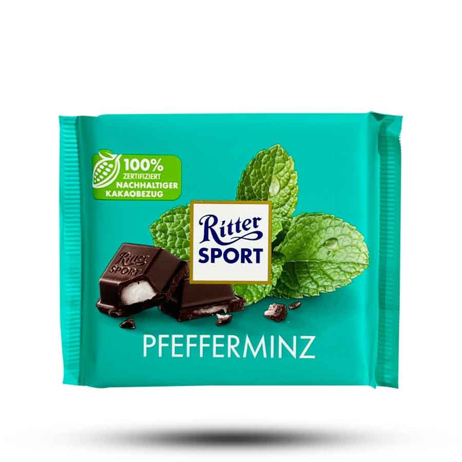 شکلات ریتر اسپرت مدل Pfefferminz با طعم نعناع تند وزن 100 گرم