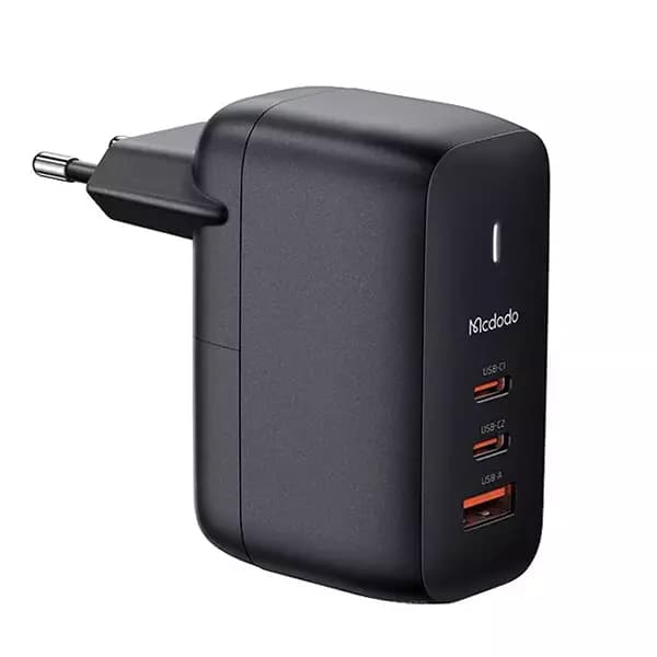 شارژر 3 پورت 65 وات مک دودو مدل CH-0291