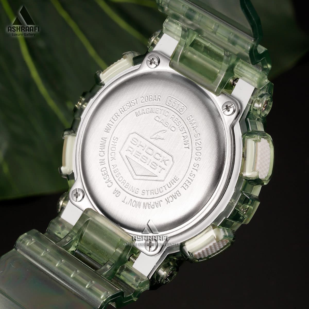ساعت جیشاک سبز Casio G-Shock GMA-S120GS-3A — تصویر ۵