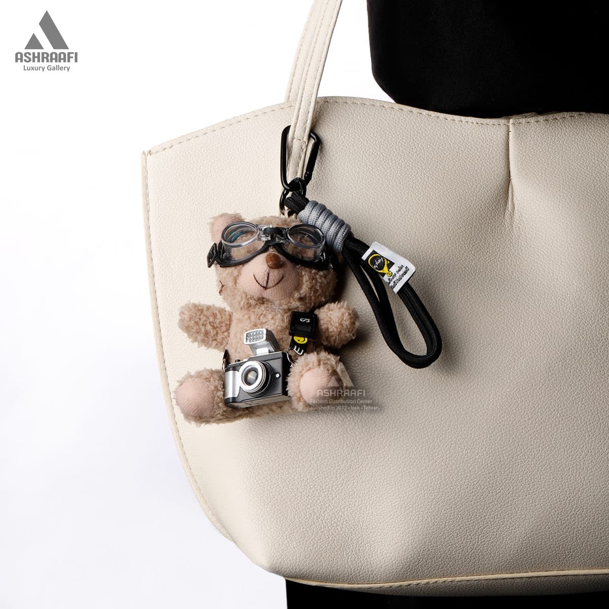 آویز کیف طرح خرس Teddy Bear Charm A03 — تصویر ۲