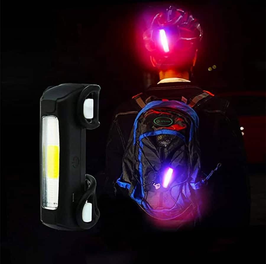 چراغ خطر پلیسی شارژی دوچرخه LED PL-2261 — تصویر ۵