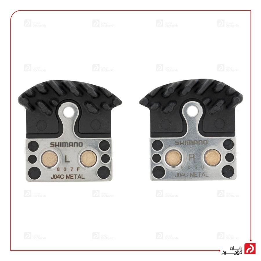 لنت ترمز متال رادیات دار شیمانو SHIMANO XTR J04C — تصویر ۳
