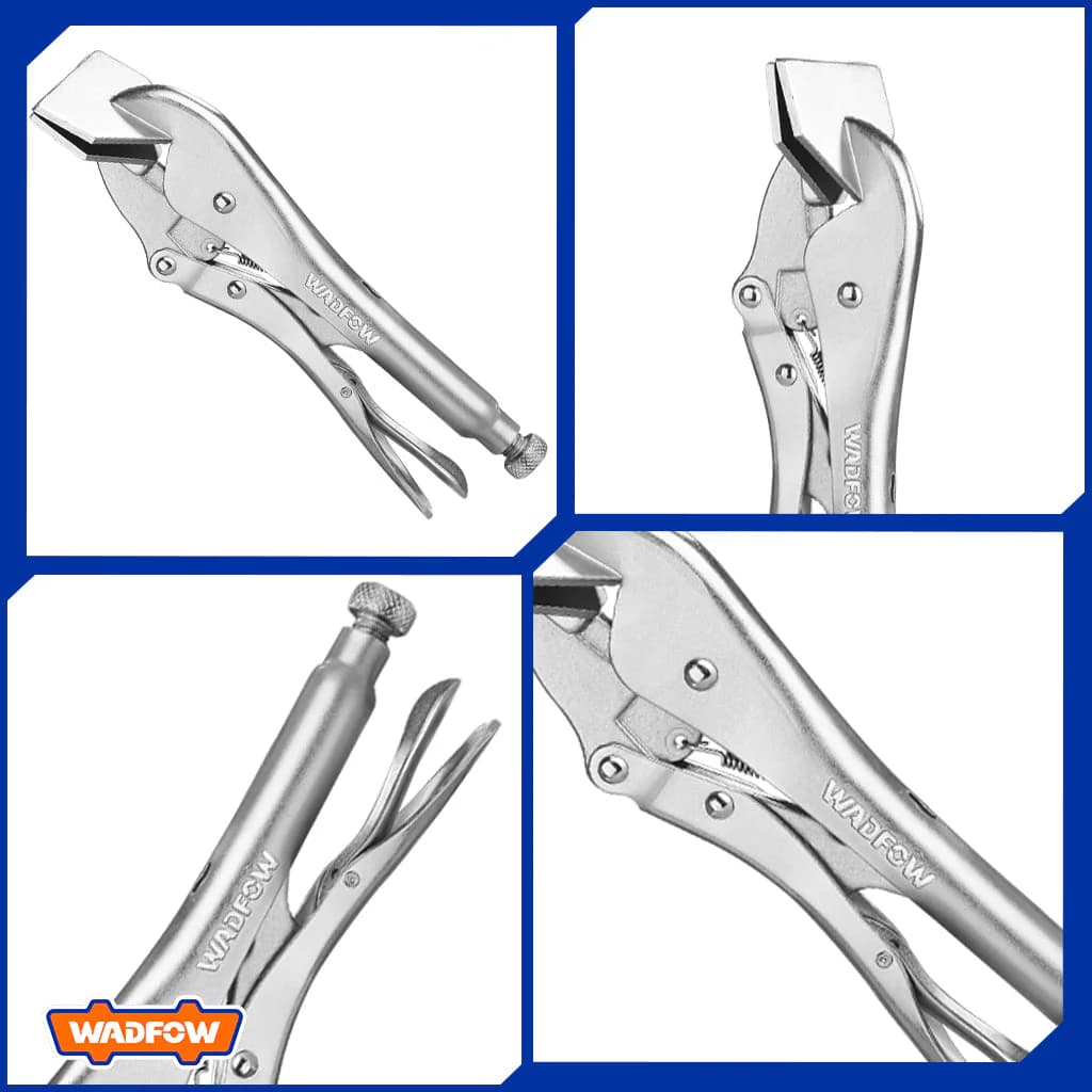 انبر قفلی (فک اردکی )پلکسی کش 10 اینچ وادفو کد WLP7210 — تصویر ۲