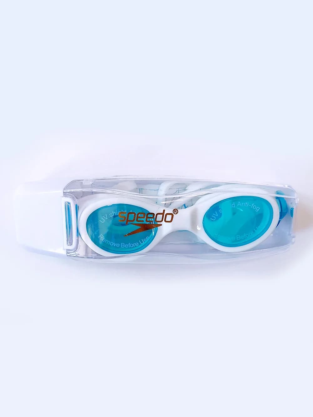 عینک استخر بچه گانه برای استخر شنا سفید رنگ اسپیدو ( Speedo ) دخترانه و پسرانه — تصویر ۸