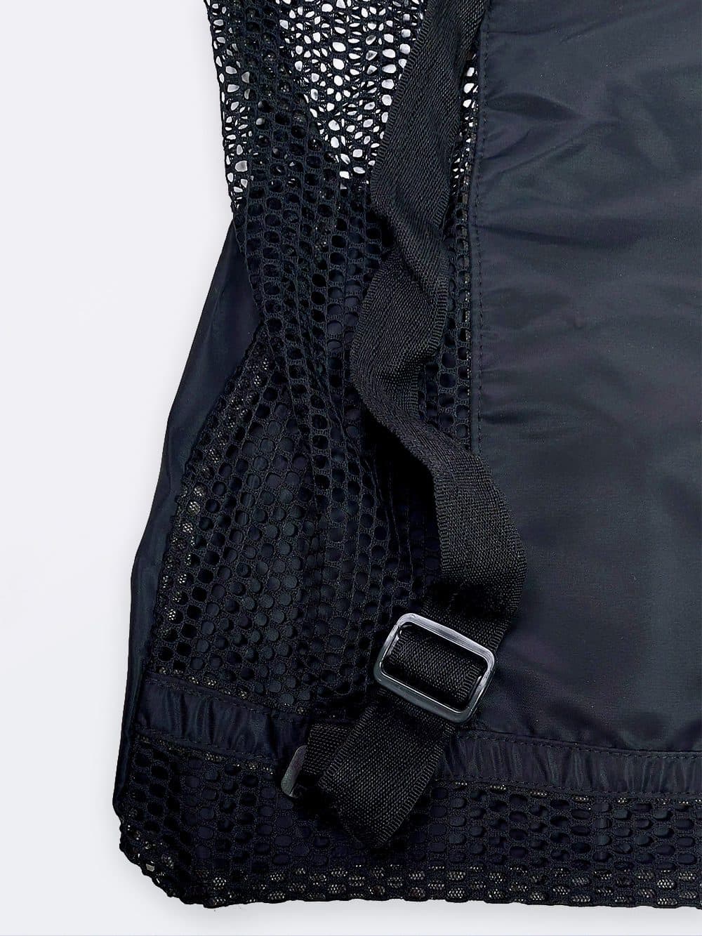 مش بگ ( mesh bag ) { کیف حرفه ای شنا } مشکی رنگ مناسب استخر ، دریا و ساحل برند مدویو ( MAD WAVE ) — تصویر ۸