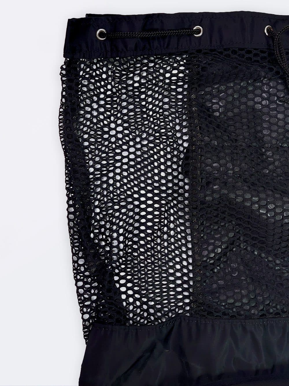 مش بگ ( mesh bag ) { کیف حرفه ای شنا } مشکی رنگ مناسب استخر ، دریا و ساحل برند مدویو ( MAD WAVE ) — تصویر ۷