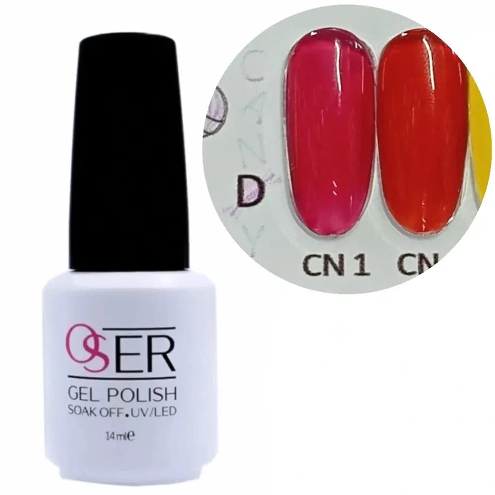 ژل لاک اوسر سری آبنباتی شماره OSER CN01
