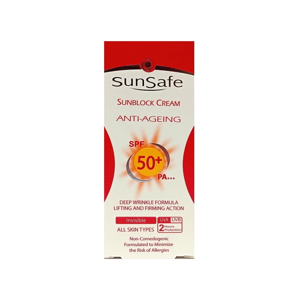 کرم ضد آفتاب سان سیف ضد چروک SPF50+ — تصویر ۲
