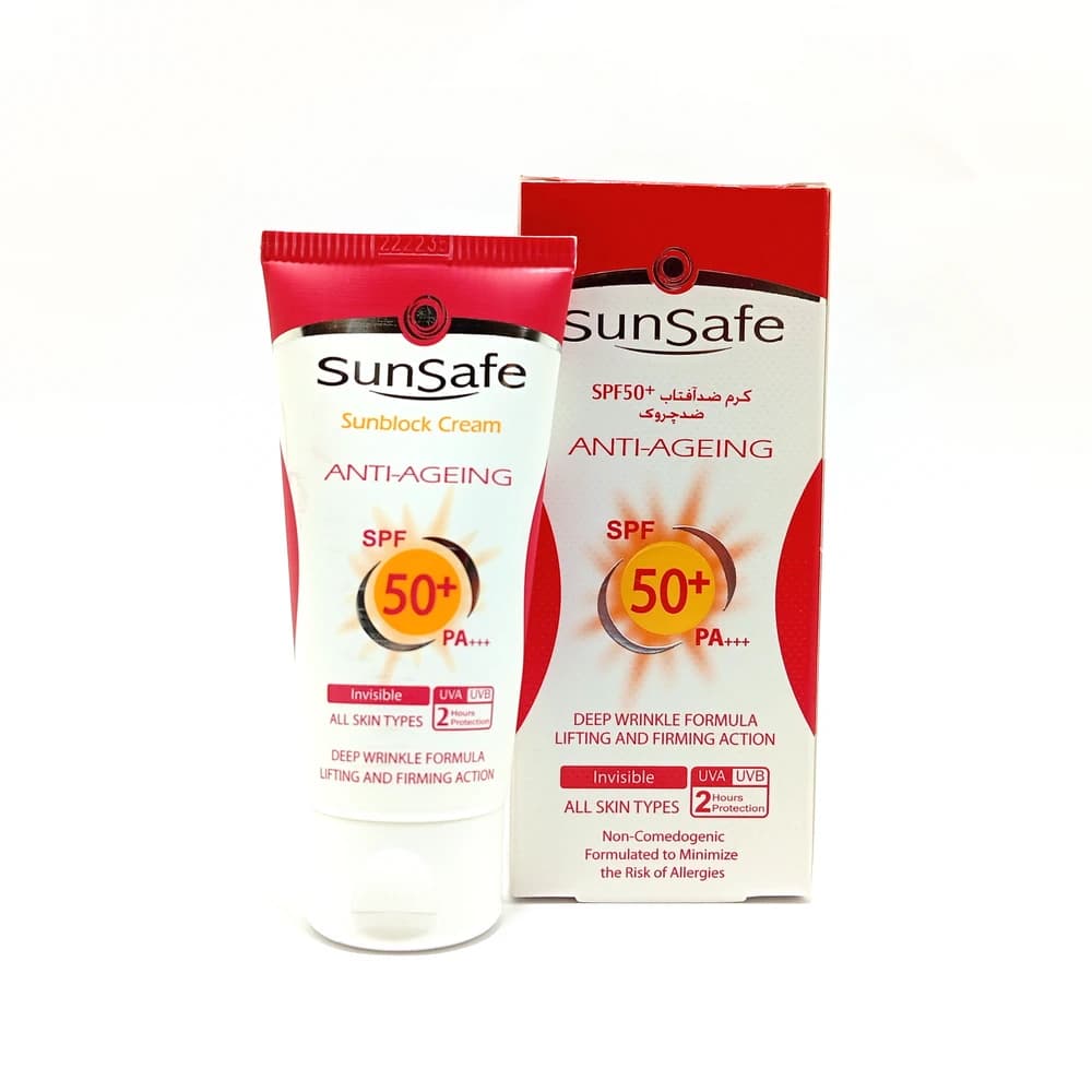 کرم ضد آفتاب سان سیف ضد چروک SPF50+