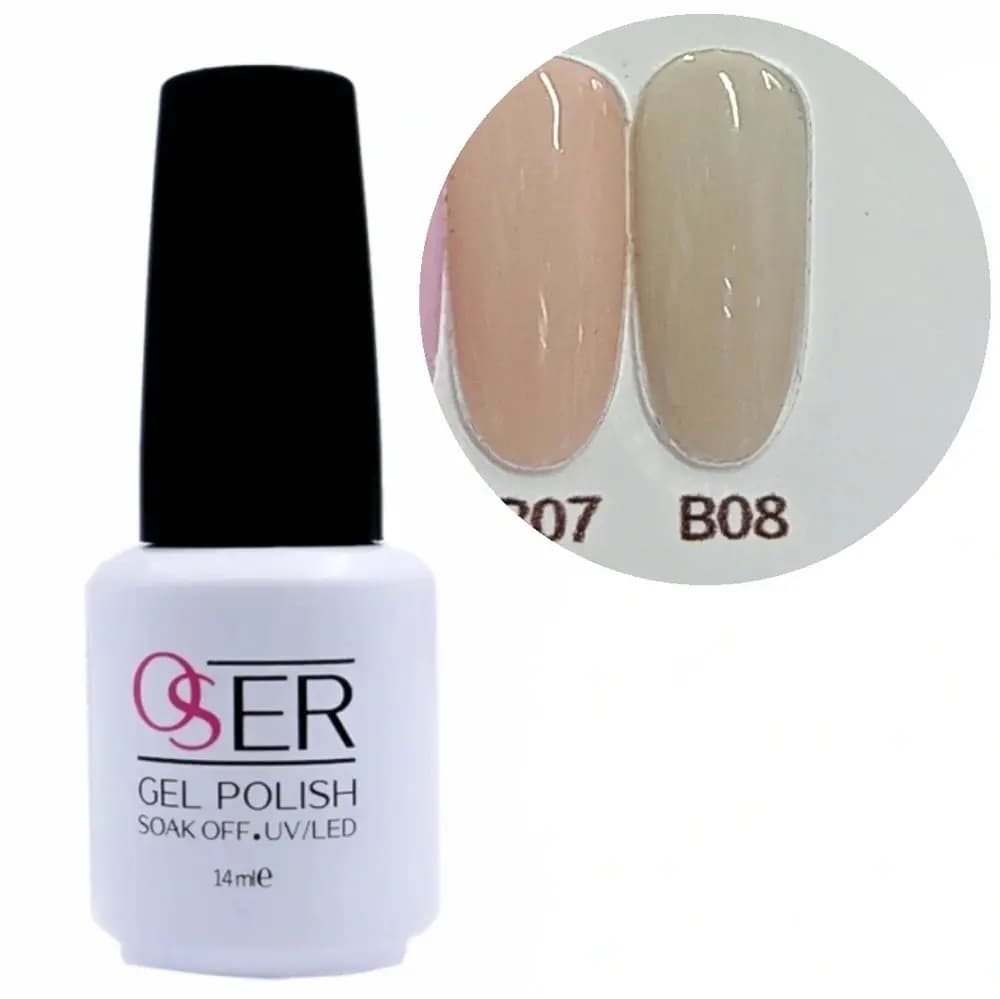 ژل لاک اوسر سری بیس شماره OSER B08