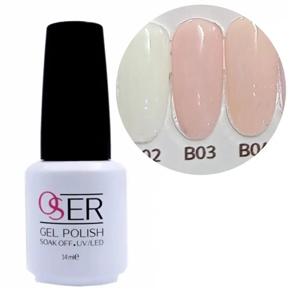 ژل لاک اوسر سری بیس شماره OSER B03